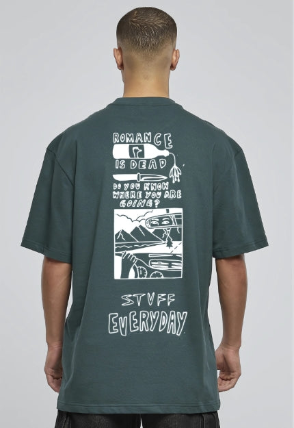 Oversized T-Shirt for Men β Gray, Relaxed Fit