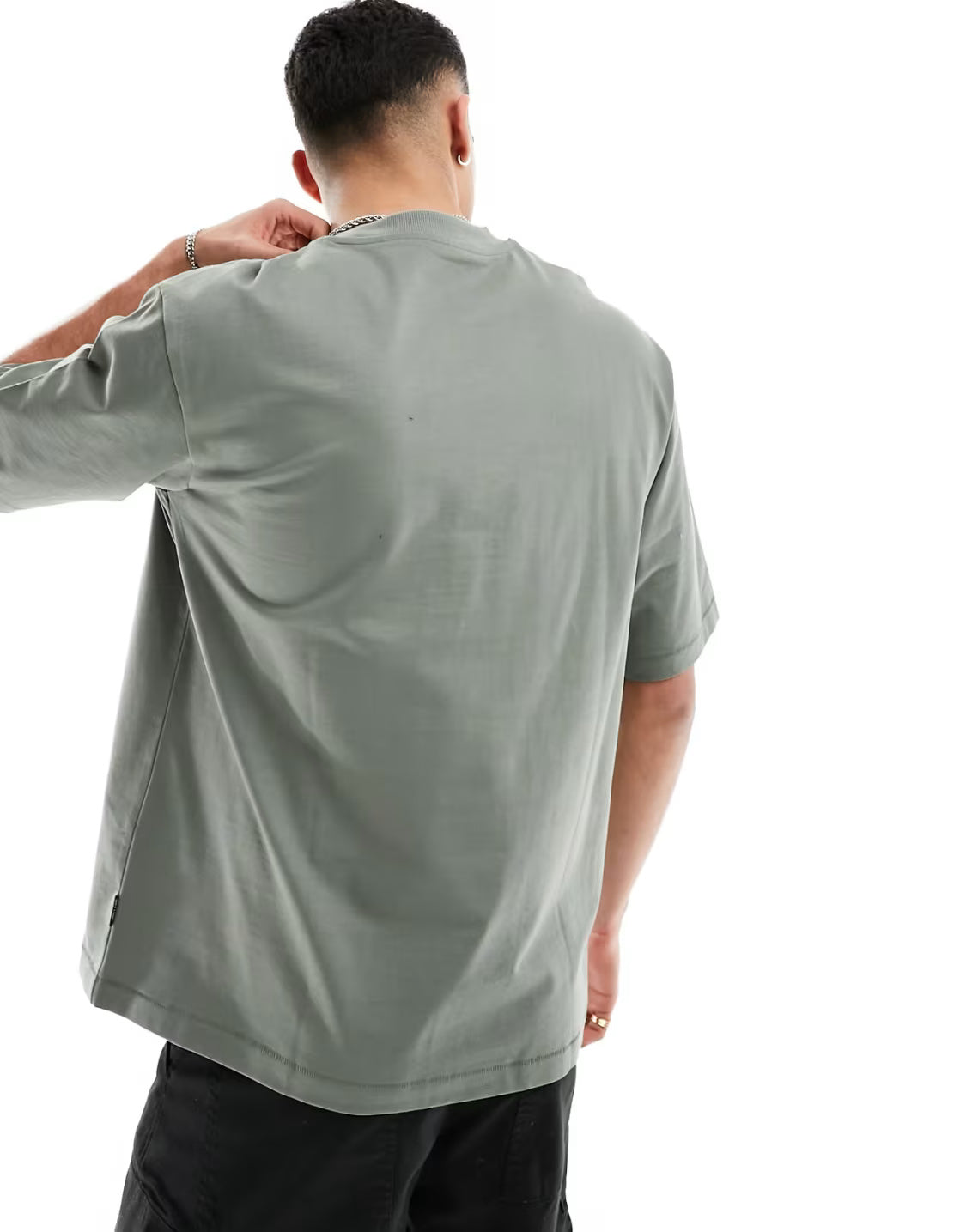 Oversized T-Shirt for Men β Castorgray, Relaxed Fit