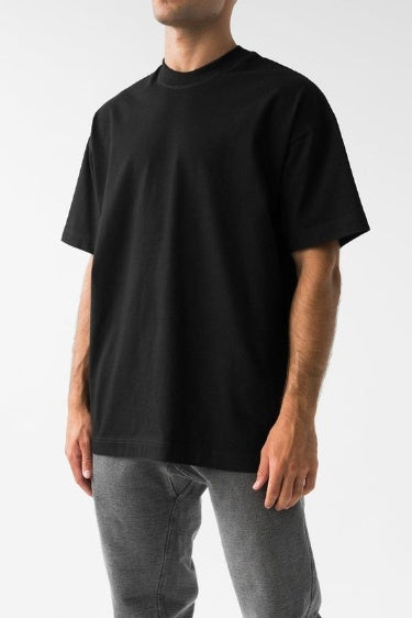Oversized T-Shirt for Men β Black, Relaxed Fit