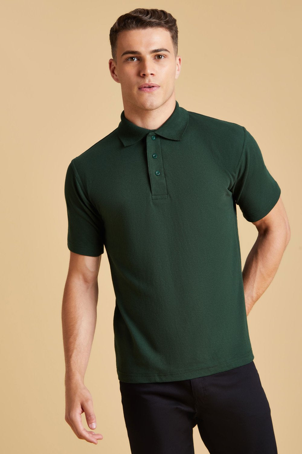 Polo Plain green tshirt